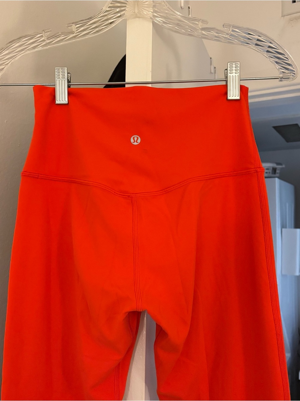 lululemon align high rise crop 23" *DOUBLE LINED*